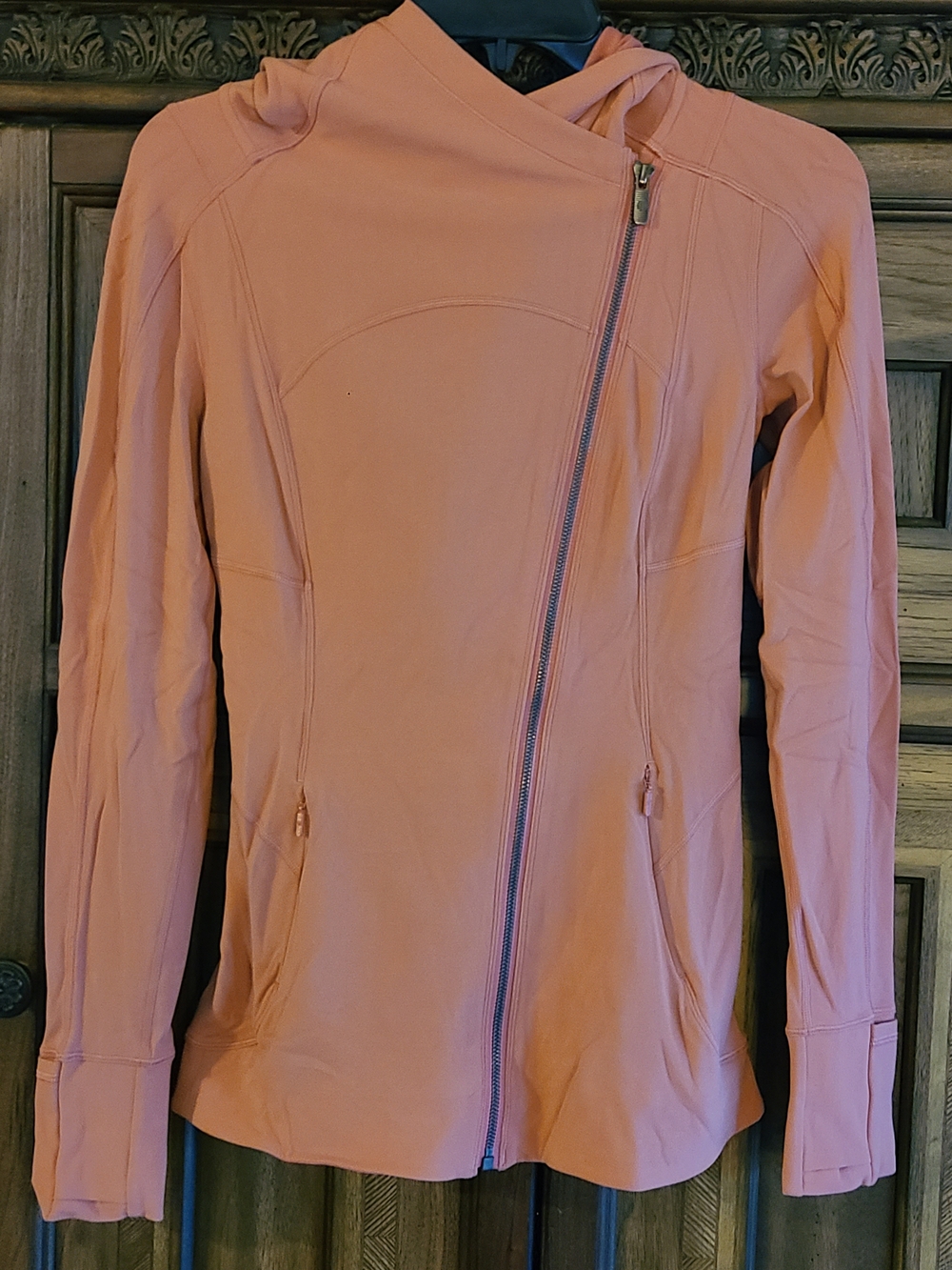 Lululemon Every Journey Hoodie II Rustic Coral size 6